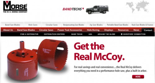 M.K. Morse has introduced a new website with numerous user enhancements.