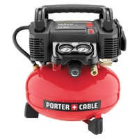 The Porter-Cable C2004-WK 165-psi four-gallon compressor.