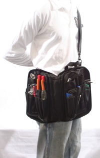 Pro-Fit Carry Systems, a leading innovator of Modular Tool Carry platforms and accessories now offers you their "one-stop-shop" for tool organization — the Modular Zippered Tech Bag with removable shoulder strap.