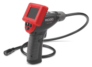 RIDGID introduces the micro CA-25 hand-held inspection camera.