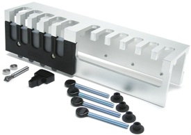 General's EZ Pro Dovetail Jig is a portable, heavy duty joining tool that features a self-aligning design to ensure evenly matched dovetail ends every time.