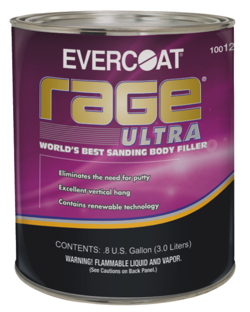 ITW Evercoat is pleased to introduce the next generation of its Rage product line, Rage Ultra.