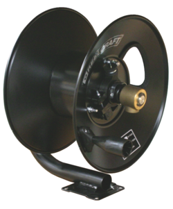 Reelcraft&rsquo;s new Series CT hose reels conveniently stores longer lengths of high pressure wash hose. 