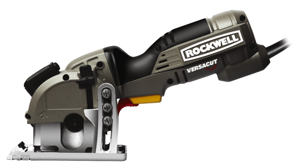 Rockwell's Versacut mini circular saw is compact and balanced, powerful, precise and easy to manage.