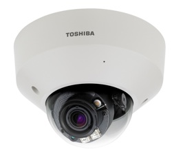 Toshiba Surveillance & IP Video introduces the IK-WD14A dome camera, the company's first such model to feature full HD 1080p resolution for securing areas where the sharpest video detail is required, such as identifying facial features or license plates.