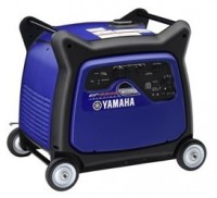 Yamaha’s EF6300iSDE inverter generator produces 5,500 watts of power. Yamaha’s EF6300iSDE inverter generator produces 5,500 watts of power.