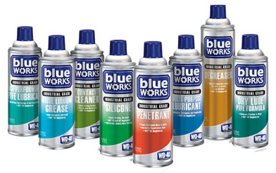 WD-40 Blue Works brand industrial maintenance products