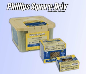 Phillips Square-Driv screws Phillips Square-Driv screws