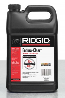 RIDGID Endura-Clear thread cutting oil