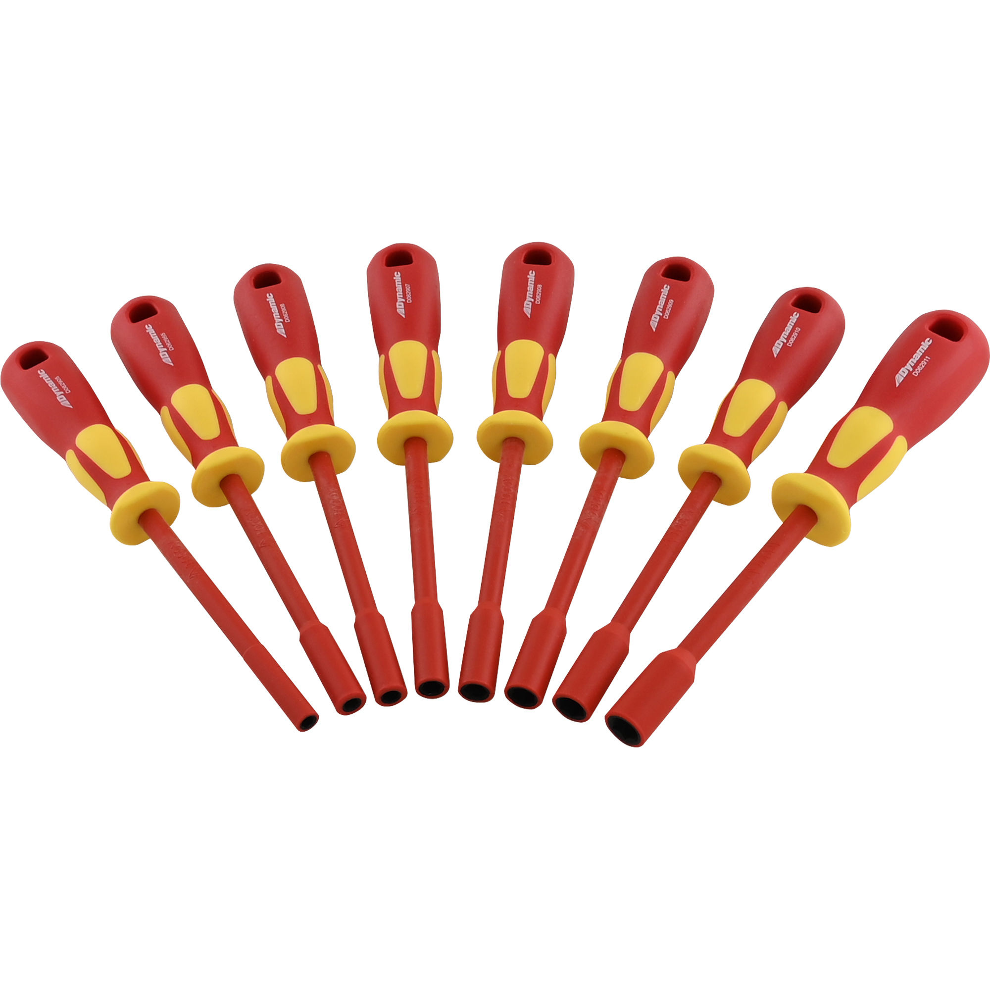 Dynamic 8-Piece Metric Insulated Nut Drive Set Dynamic 8-Piece Metric Insulated Nut Drive Set