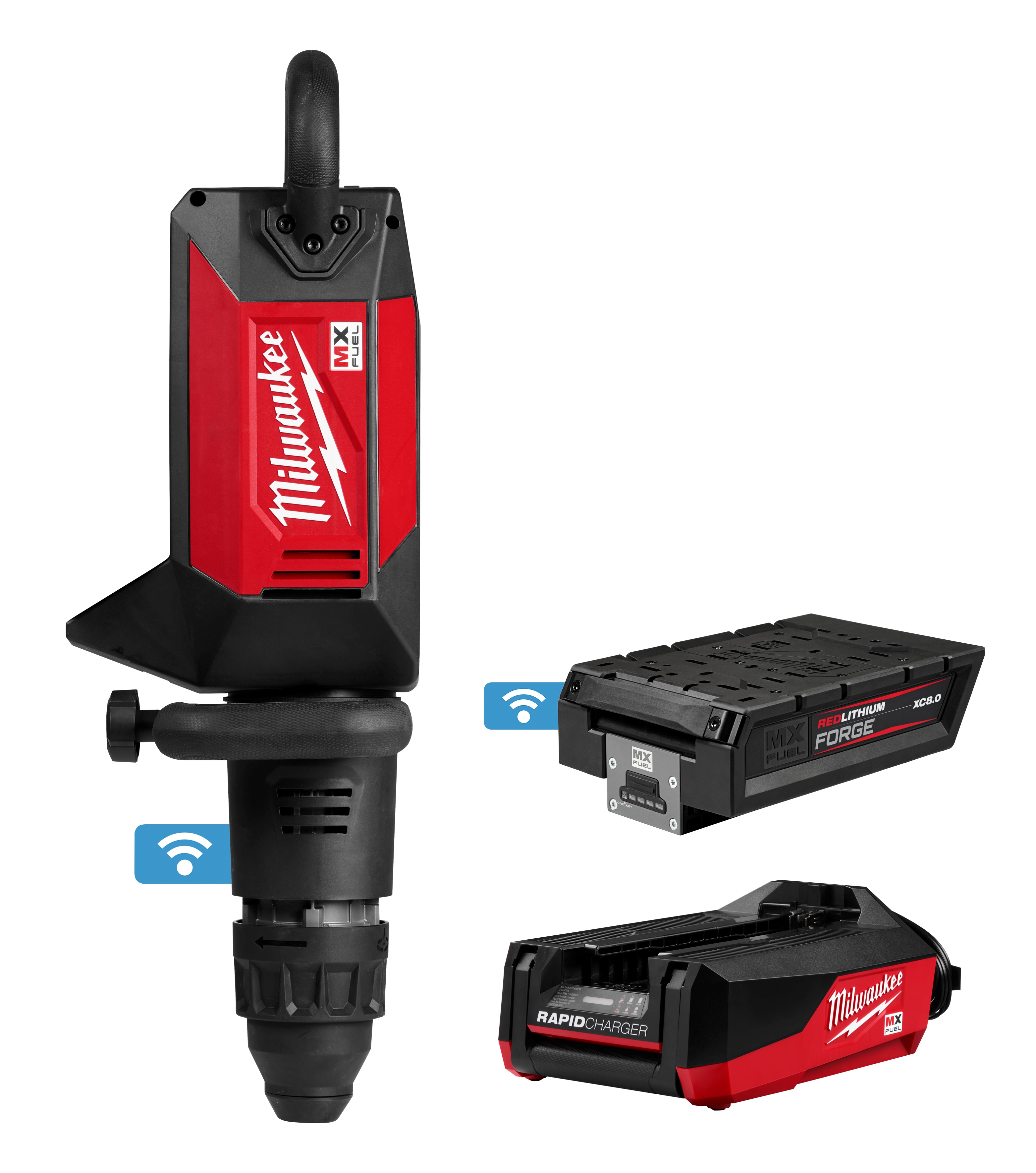 Milwaukee Tool MX FUEL 27-pound SDS MAX Demolition Hammer Milwaukee Tool MX FUEL 27-pound SDS MAX Demolition Hammer