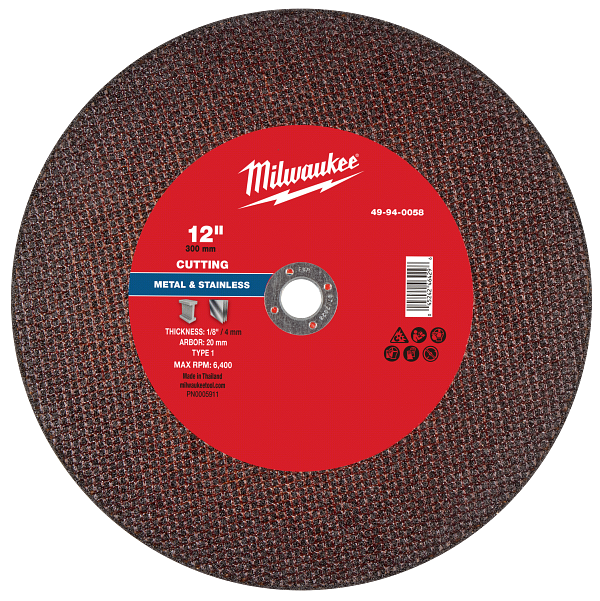 Milwaukee Tool Abrasive Cutting and Grinding Wheels Milwaukee Tool Abrasive Cutting and Grinding Wheels