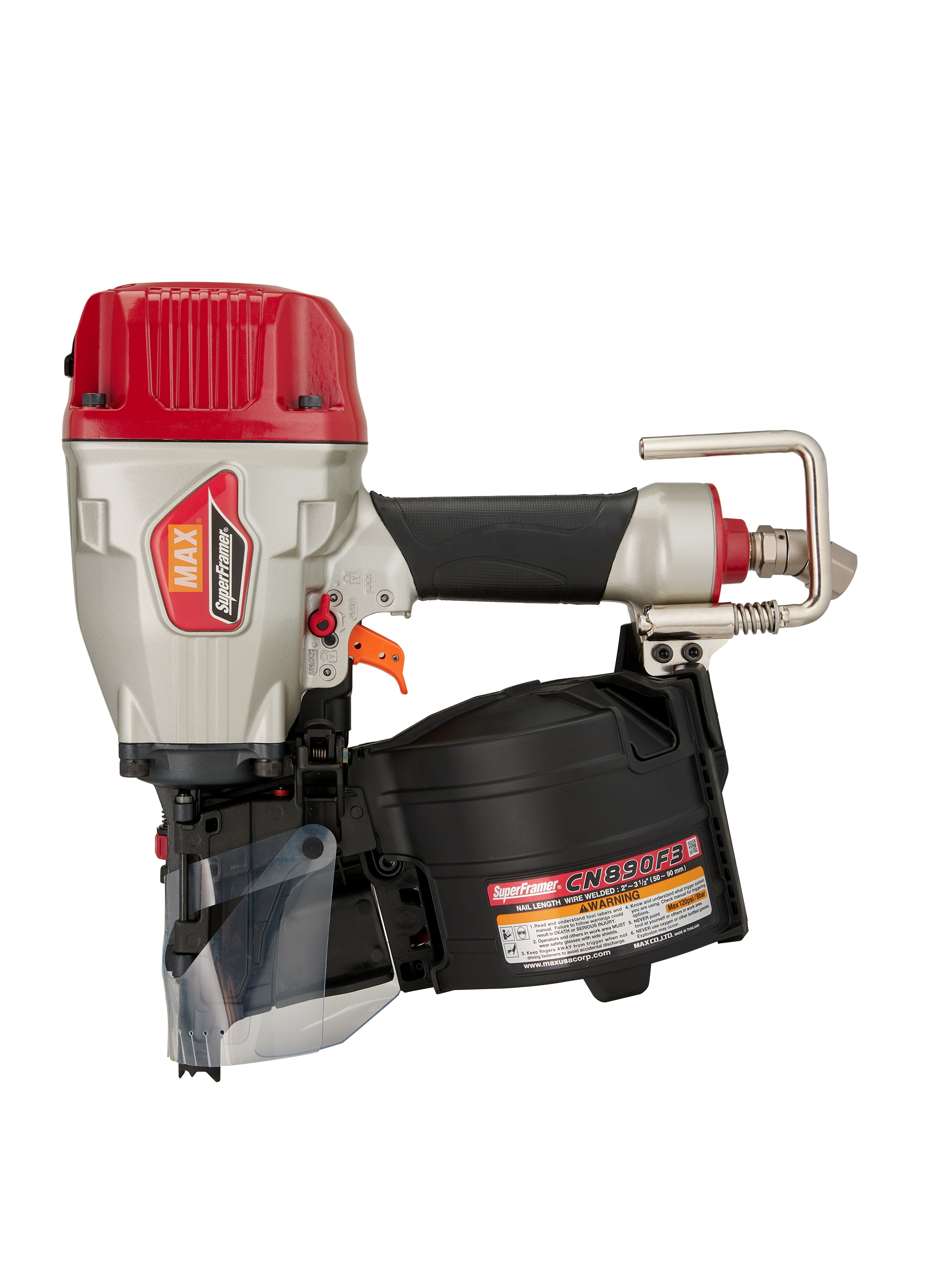 MAX USA SuperFramer Coil Nailer CN890F3 MAX USA SuperFramer Coil Nailer CN890F3