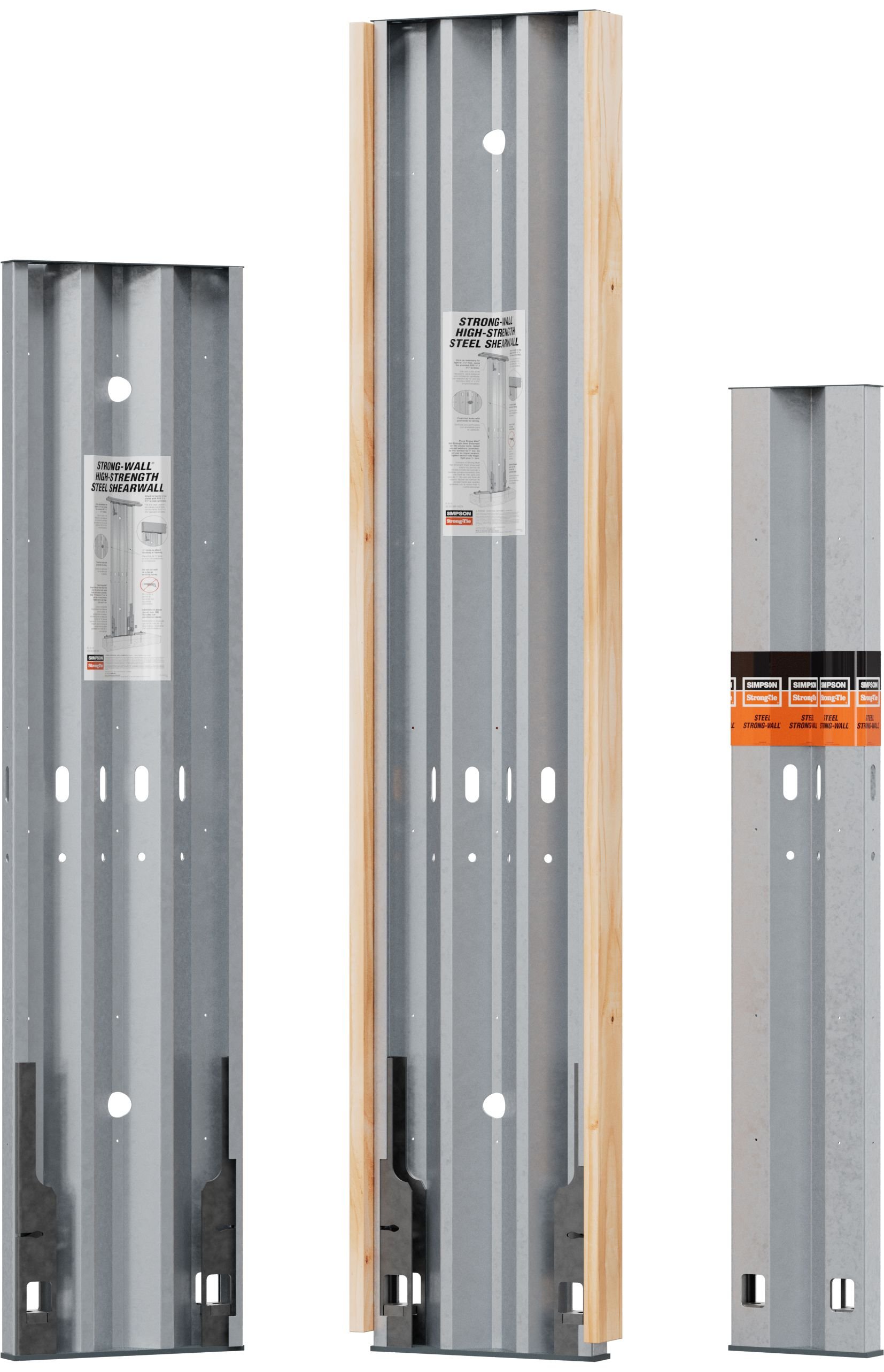 Simpson Strong-Tie Strong-Wall High-Strength Steel Shearwall Simpson Strong-Tie Strong-Wall High-Strength Steel Shearwall