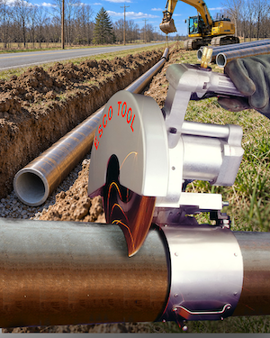 ESCO's MILLOG APS-438 Air Powered Saw ESCO's MILLOG APS-438 Air Powered Saw