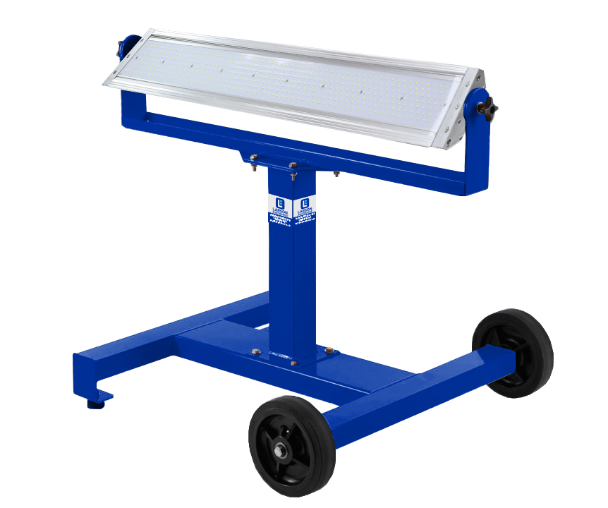Moveable Lighting Rack Larson Mobile LED Light Stand with Wheels - Contractor Supply Magazine